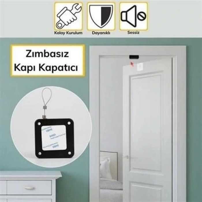 2 li Ev Ofis Dış Kapı Otomatik Kapı Kapatma Aparatı