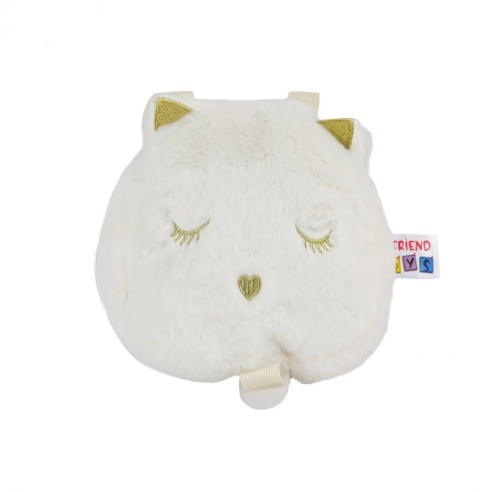 2062 Ekru Kedi Çanta -My Friend Toys