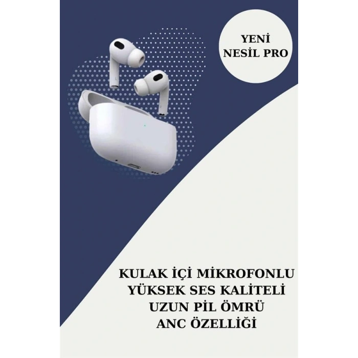 3 Kordonlu Pembe Amoled Ekran Akıllı Saat ve Yeni Nesil Pro Kablosuz Bluetooth Kulaklık ANC/ENC