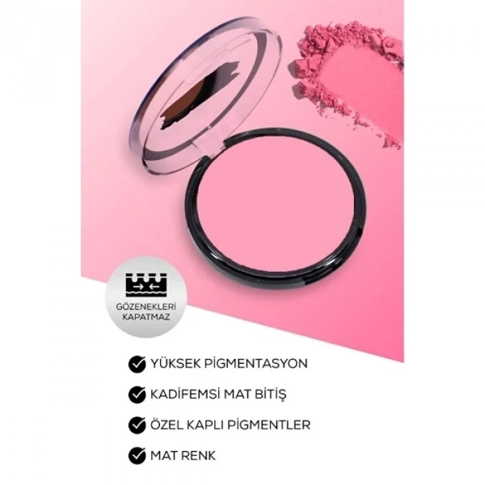 3lü Matte Powder Allık Seti