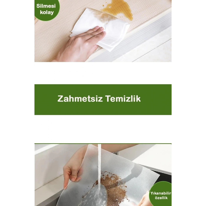 3 Metre Pvc Şeffaf Kaplama Kaydırmaz Dolap Içi Kaymaz Kaydırmaz Eva Raf Örtüsü