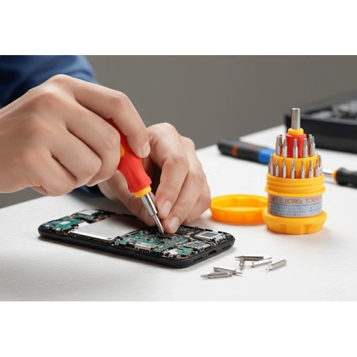 31 Parça Saatçi ve Telefoncu Onarım Tornavida Seti Hassas Tornavida Seti