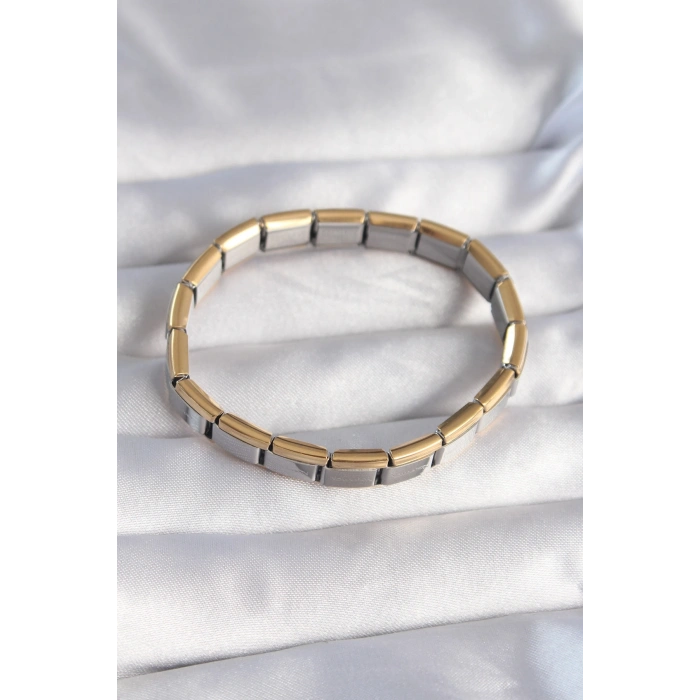 316L Çelik Çift Renk Yazılı Nomination Bileklik