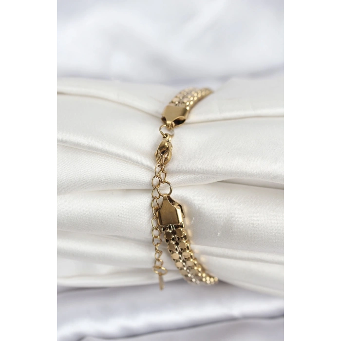 316L Çelik Gold Renk Kadın Bileklik