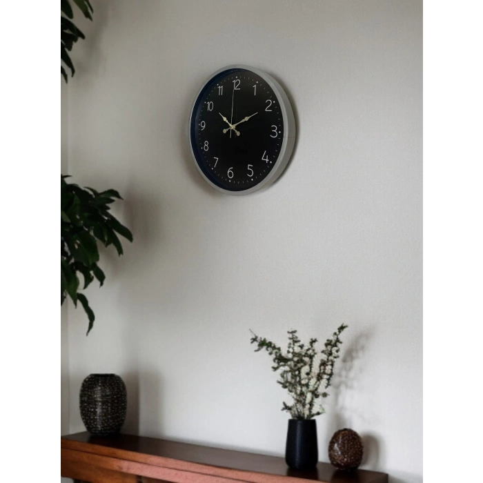 36 Cm Sade Dekoratif Duvar Saati