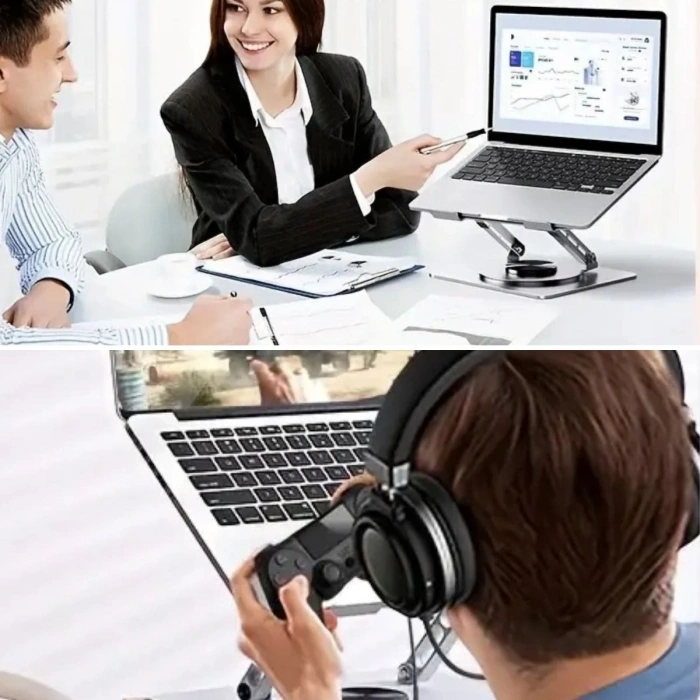 360 Derece Dönebilen Hava Aldıran Laptop Standı (5047)