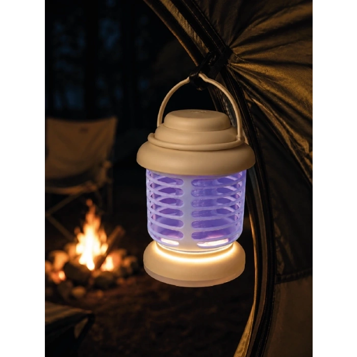 360° Koruma Izgaralı LED Sinek Kovucu Aydınlatma Lambası
