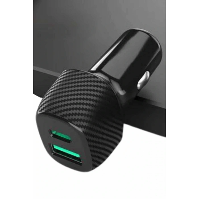 38W Oto Çakmaklık Araç Içi Şarj Cihazı Hızlı Şarj Uzun Ömürlü