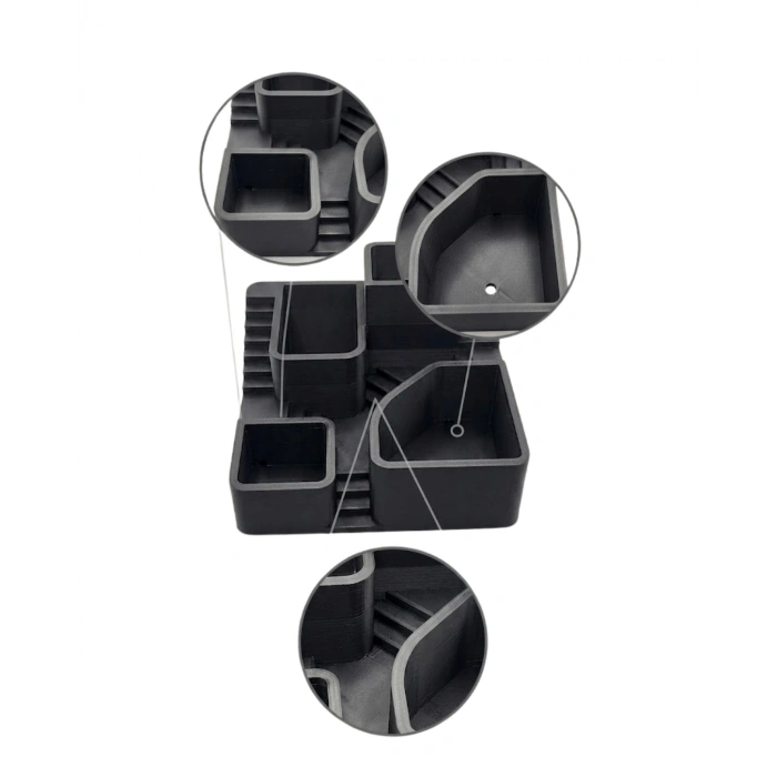 3D Baskı Kaktüs ve Sukulent Saksı Seti Çok Katlı Şık Ev Ofis Dekoru