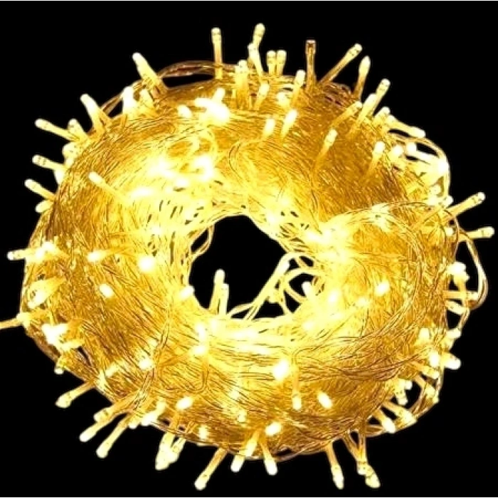 3m 20 LED Gün Işığı - 2 Kademeli Şeffaf Kablolu