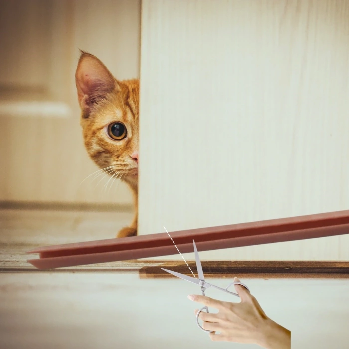 4 Adet Kapı Toz Rüzgar Önleyici Isı Yalıtımı Sağlayan Sızdırmaz Strafor (5047)