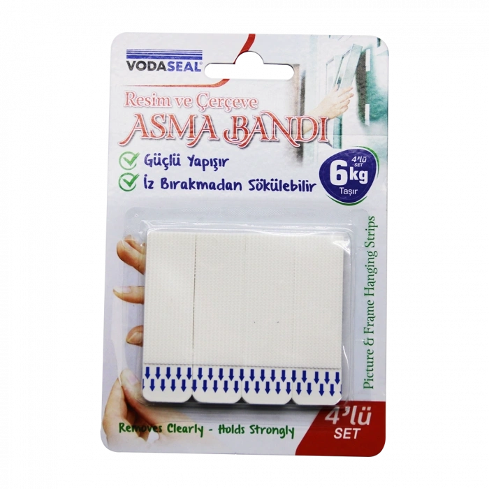 4 PARÇA  RESİM VE ÇERÇEVE ASMA BANTI 6KG.TAŞIMA (5047)