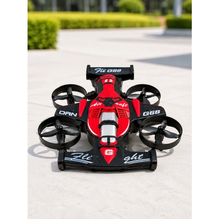 4 Pervaneli RC Drone Uzaktan Kumandalı 360 Derece Dönüşlü Akrobatik Uçan Oyuncak