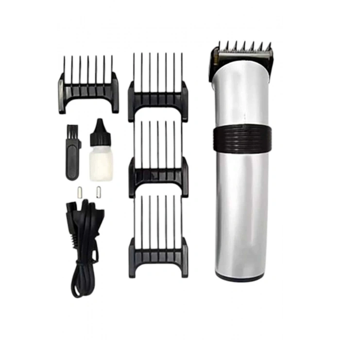 4 Taraklı Taşınabilir Profesyonel Saç ve Sakal Kesme Tıraş Makinesi