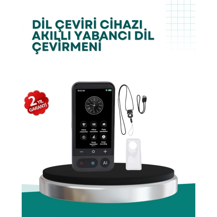 4.0 İnç Dokunmatik Ekranlı Akıllı Çeviri Cihazı