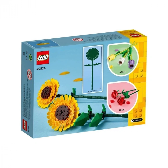 40524 LEGO iconic Botanical Collection Ayçiçeği 191 parça +8 yaş