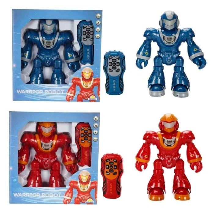 4552 SUN-RST-RC SAVAŞÇI ROBOT SESLİ IŞIKLI 2R