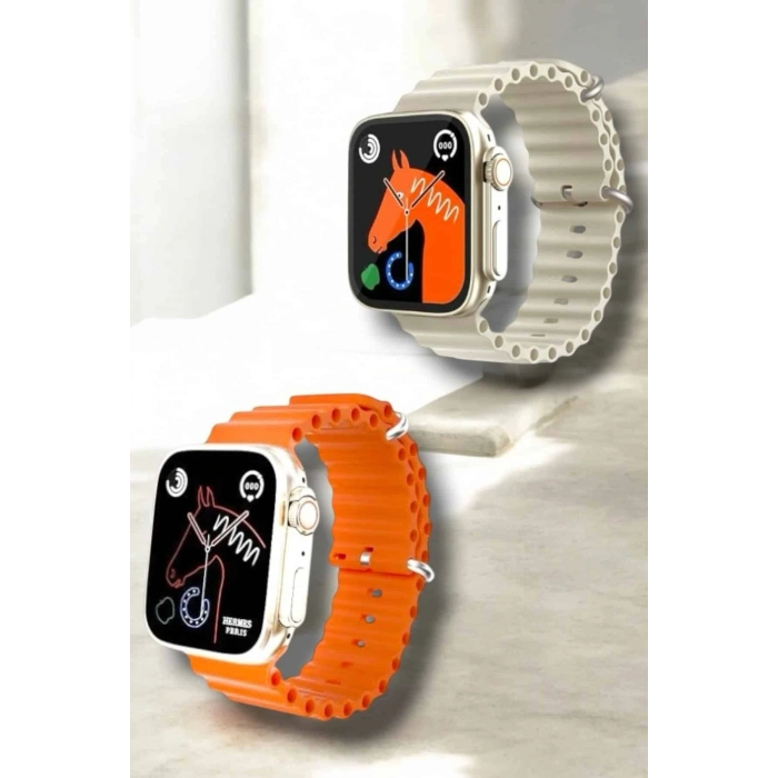 49MM Ekranlı, Kan Basıncı ve Adımsayar Özellikli Bluetooth Akıllı Saat