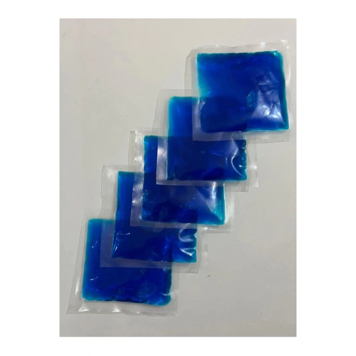 5 Adet Termojel Sıcak Soğuk Kompres Jel 13x13 cm Mavi