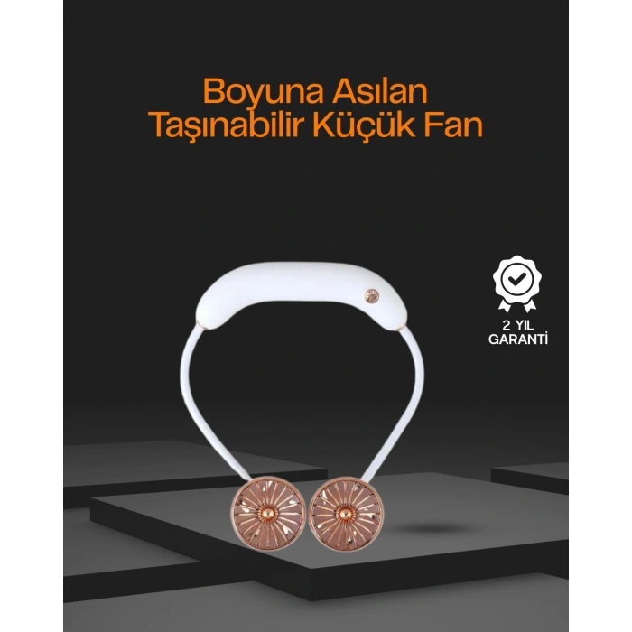 5 Kanatlı Sessiz Mini Fan 3 Vitesli Katlanabilir Asılabilir
