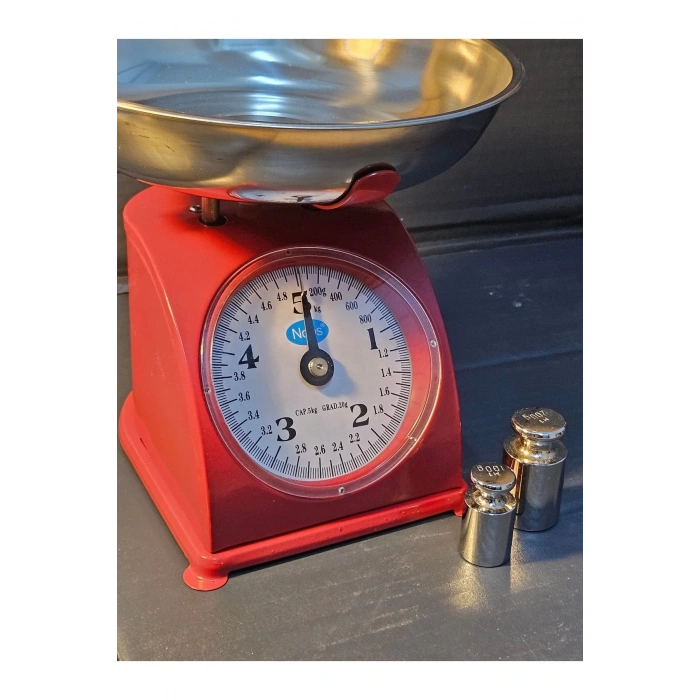 5 Kg Retro Nostalji Mutfak Tartısı Analog Terazi