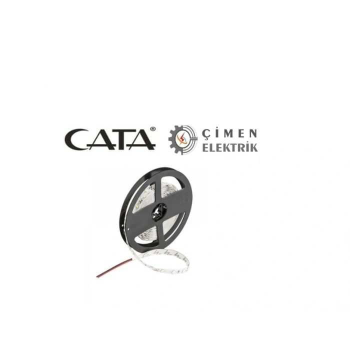 5 METRE CATA CT 4485 10 Çip İç Mekan Şerit Led Amber 12V