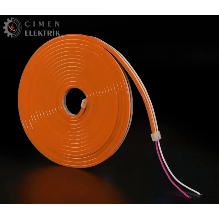 5 Metre NOAS YL42 0126 Dış Mekan 12V Amber Neon Hortum Led