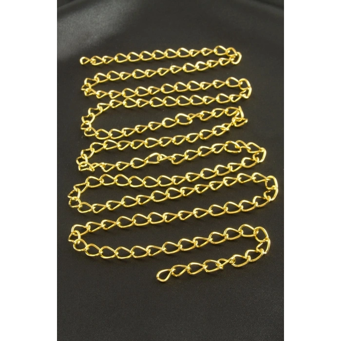 6 mm Oval Zincir 1 metre