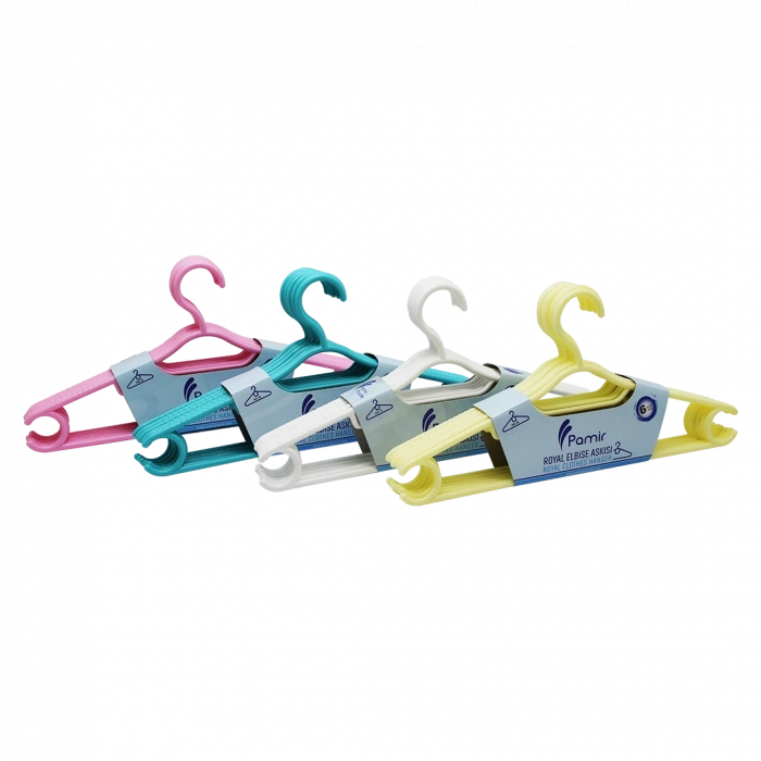 6 Parça  Royal Elbise Askı Bx40