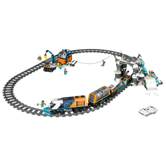 60470 Lego City Kaşif Treni 1517 parça +7 yaş