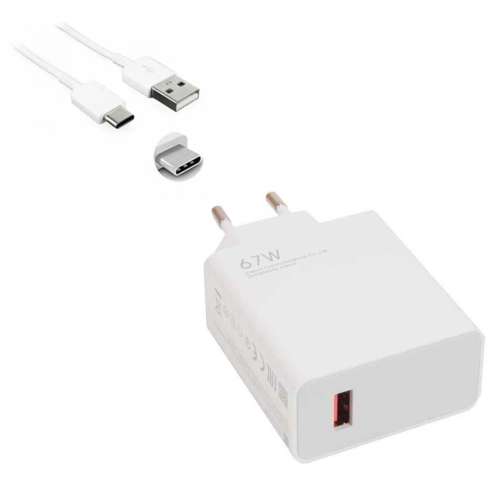 67w Usb To Type-c Şarj Cihazı - Şarj Kablosu