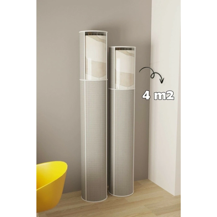 6’lı Hava Geçiren Kapasiteli, Toz ve Nem Koruyucu PVC Pencereli Halı Kılıfı Hurcu – 4 m²