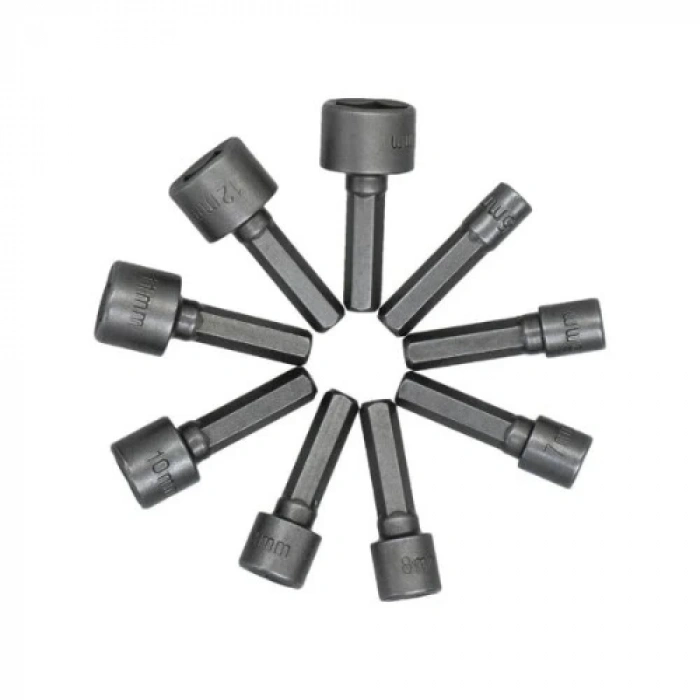 9 Parça Manyetik Somun Adaptörü