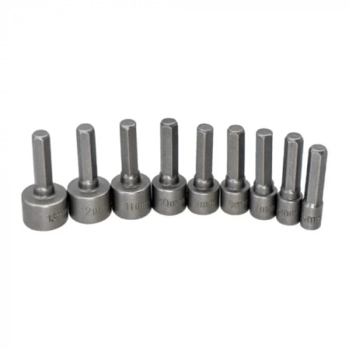 9 Parça Manyetik Somun Adaptörü