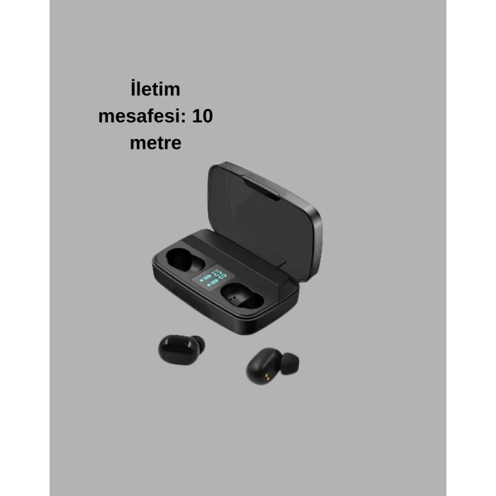 A10s Kablosuz Bluetooth Kulaklık – 1800mAh Powerbank, Otomatik Eşleşme, iOS/Android Uyumlu