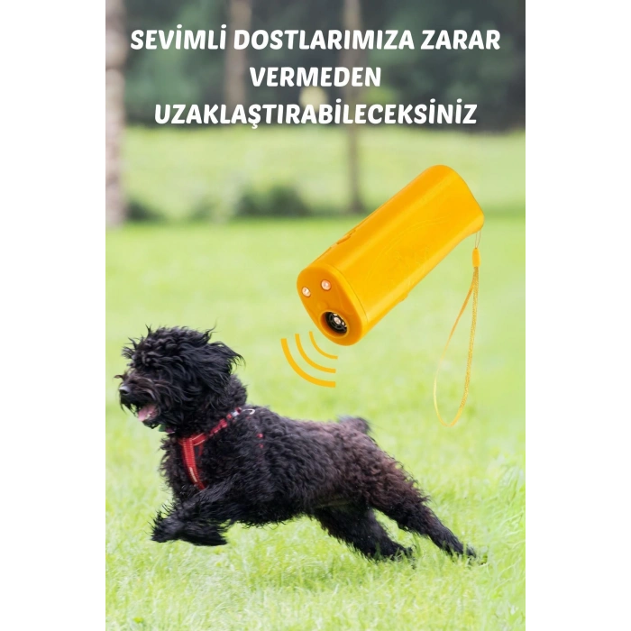 AD-100 Ultrasonik 150 DB Uzun Menzilli Köpek Savunma ve Eğitici Ses Cihazı