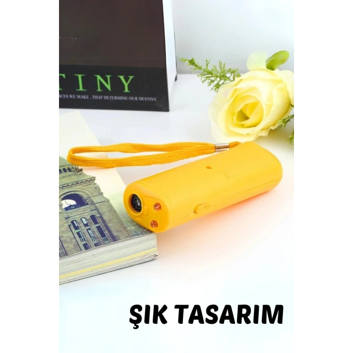 AD-100 Ultrasonik 150 DB Uzun Menzilli Köpek Savunma ve Eğitici Ses Cihazı