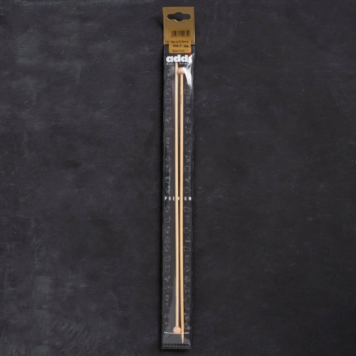 Addi Bambus 3,5mm 35cm Bambu Örgü Şişi - 500-7
