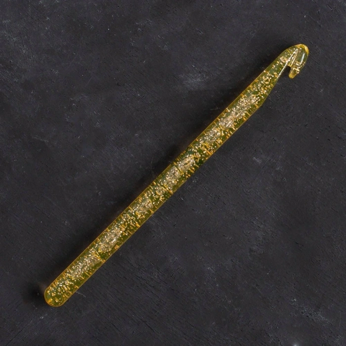 Addi Champagner 9mm 15cm Plastik Simli Yün Tığ - 4