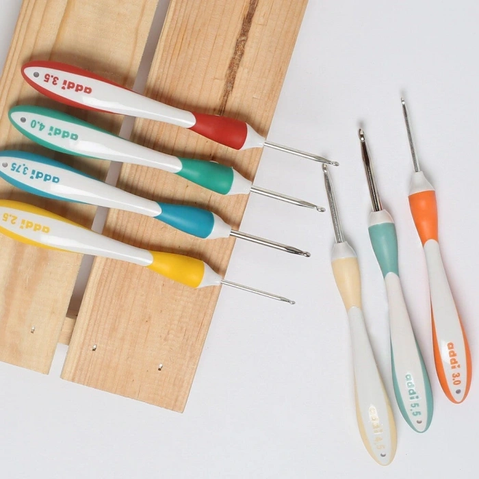 Addi Swing Maxi 6 Mm 17 Cm Lacivert Ergonomik Yün