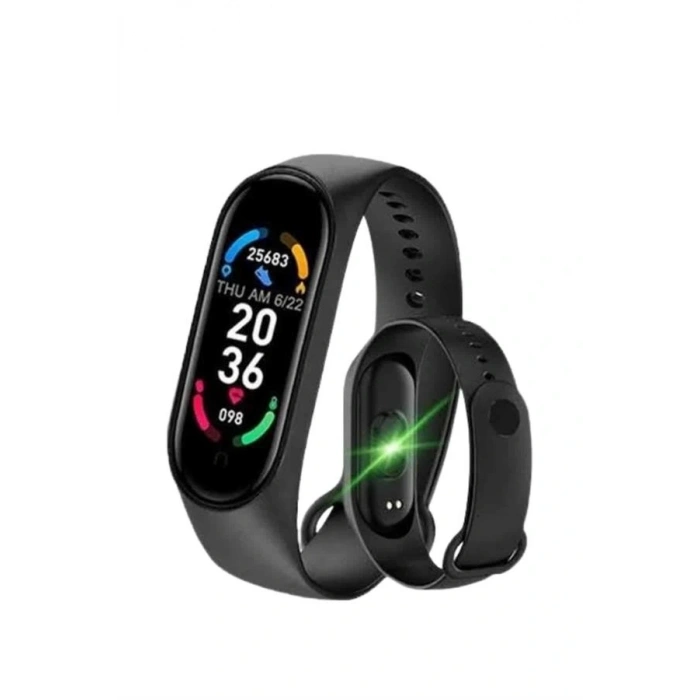 Akıllı Bileklik Android ve İOS Uyumlu Bildirim ve Çağrı Görme Spor Takibi