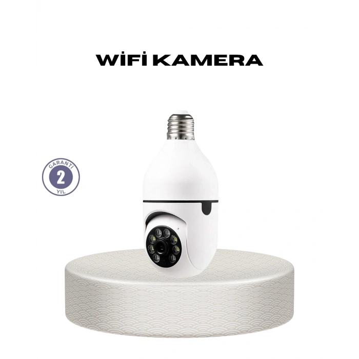 Akıllı Duy Kamera Uzaktan Kontrol ve Geniş Görüş Açılı