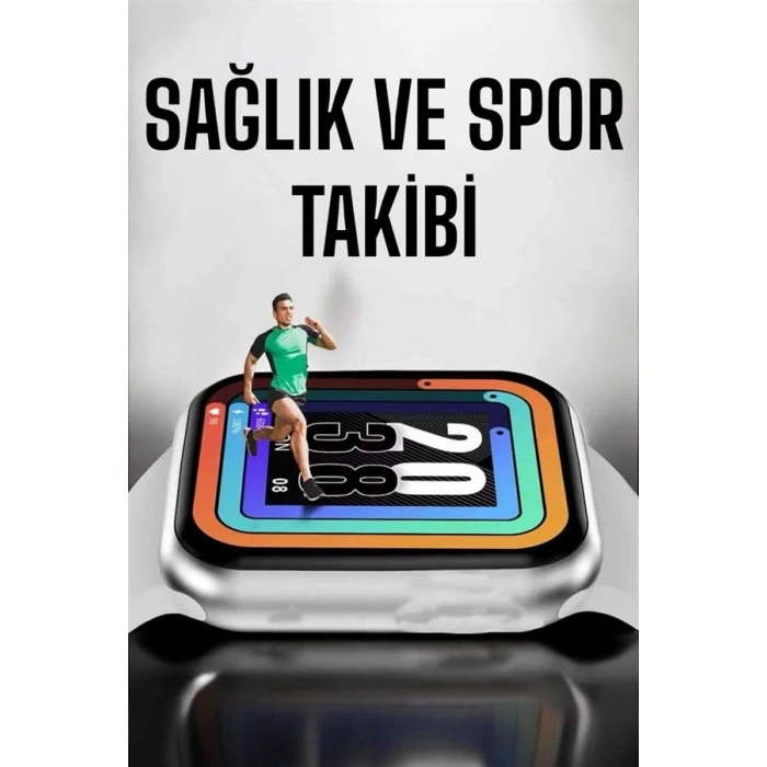 Akıllı Saat Amoled Ekran Yeni Nesil Bluetooth Bağlantılı