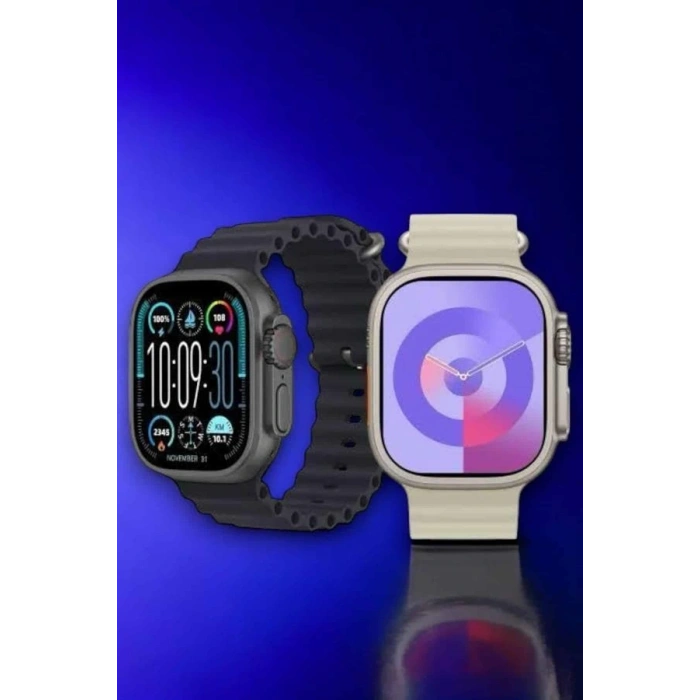 Akıllı Saat Android ve İOS Uyumlu NFC Ve GPS Özelliği Arama Cevaplayan