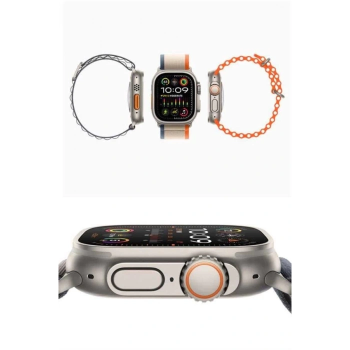 Akıllı Saat Bluetooth Bağlantılı NFC ve GPS Uyumlu Nabız Ölçer Sesli Görüşme