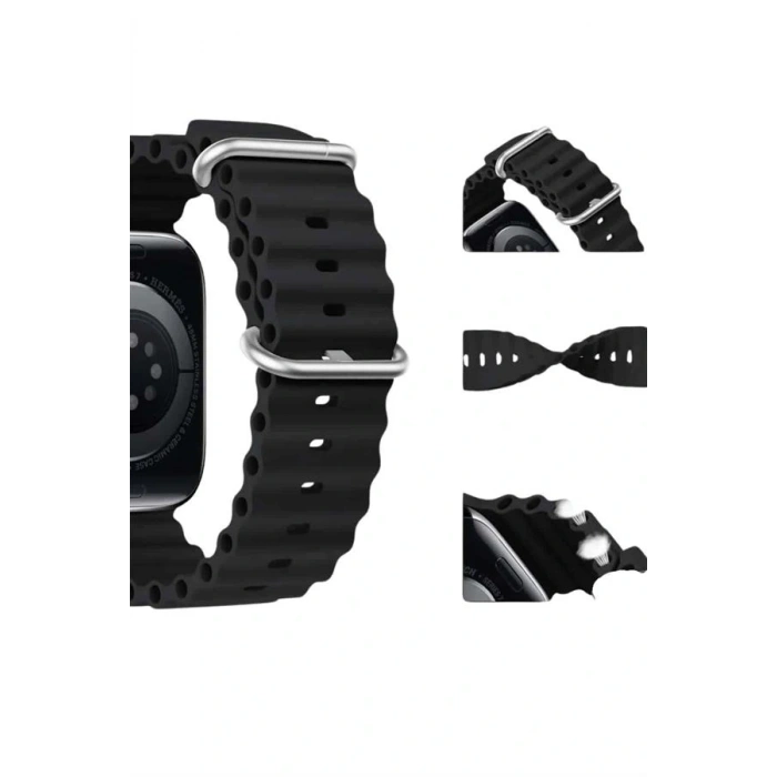 Akıllı Saat Bluetooth Bağlantılı NFC ve GPS Uyumlu Nabız Ölçer Sesli Görüşme