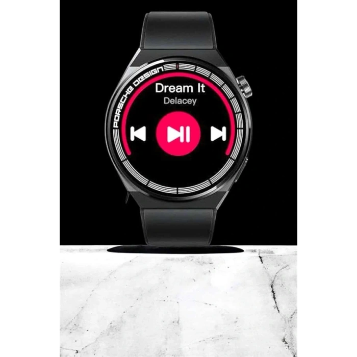 Akıllı Saat Dokunmatik Ekran Sesli Görüşme ve Bildirim Görme Sağlık Takibi