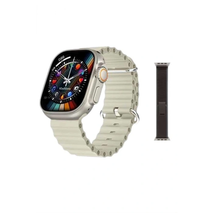 Akıllı Saat Kol Saati Android ve İOS Uyumlu Nabız Ölçer Sesli Asistan