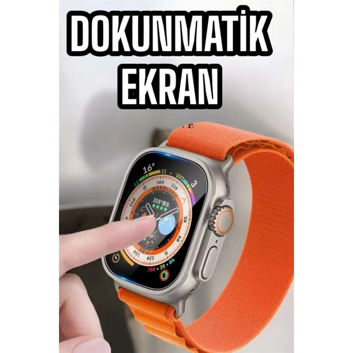 Akıllı Saat Uyku ve Spor Takibi Yeni Nesil Bluetooth Bağlantılı Amoled Ekran