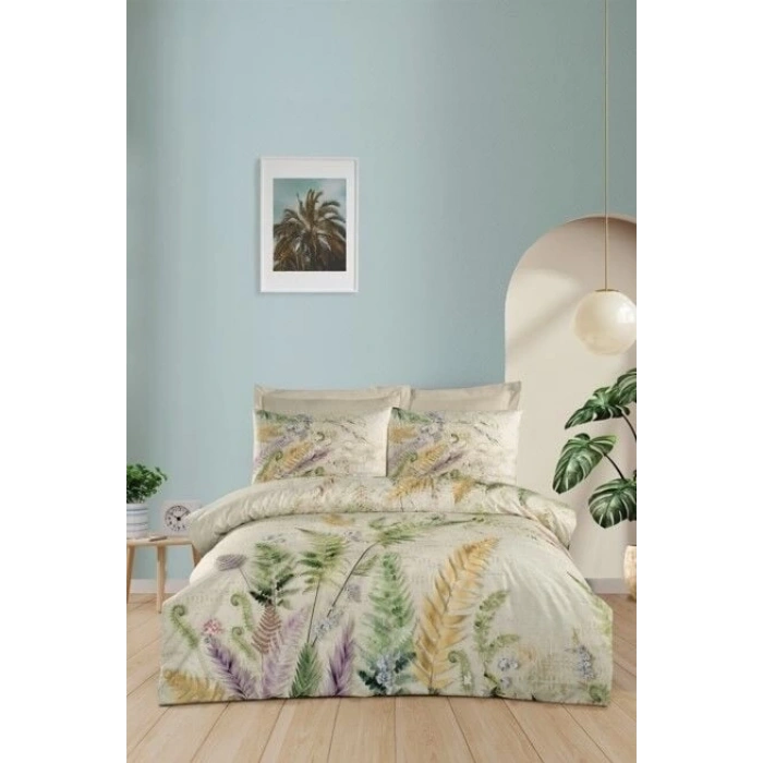 Altınbaşak Creaforce Edena Sand Çift Kişilik Nevresim Takımı